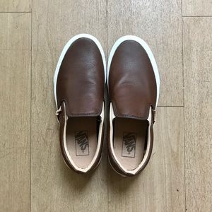 Vans Lux Leather Slip On